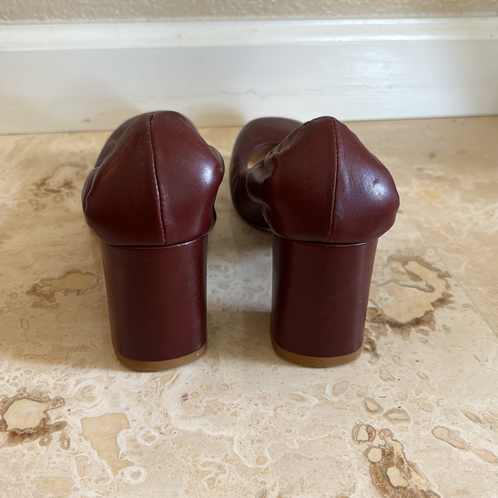 M. Gemi leather classic comfort heels - Picture 4 of 8